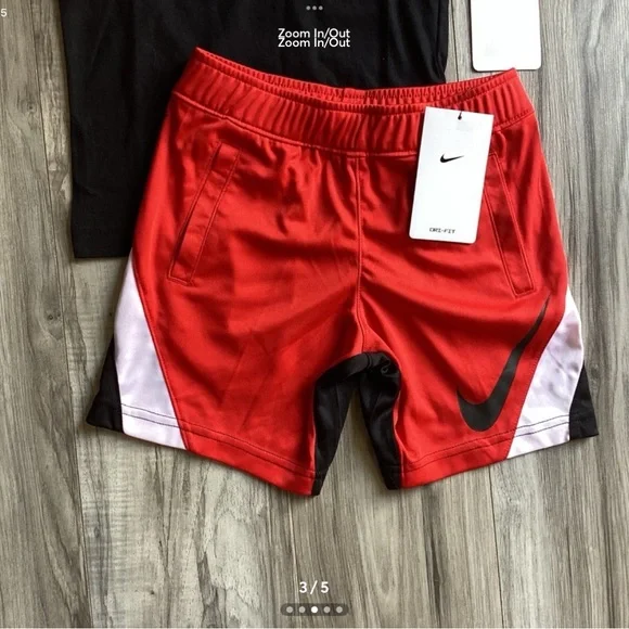 Nike Boys Tee & Shorts outfit size 6(NWT) ~PRICE IS FIRM, NO OFFERS~ - Picture 3 of 5